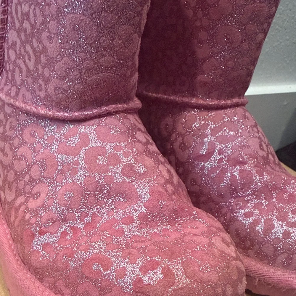 UGG Pink Cheetah Boots